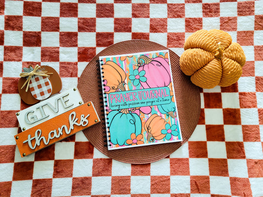 4 Week Intercession Journal Pumpkin Edition