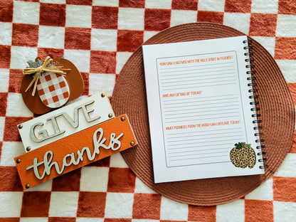 4 Week Intercession Journal Pumpkin Edition