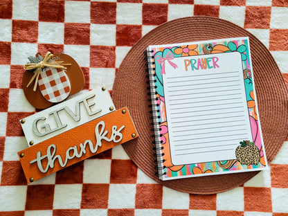 4 Week Intercession Journal Pumpkin Edition
