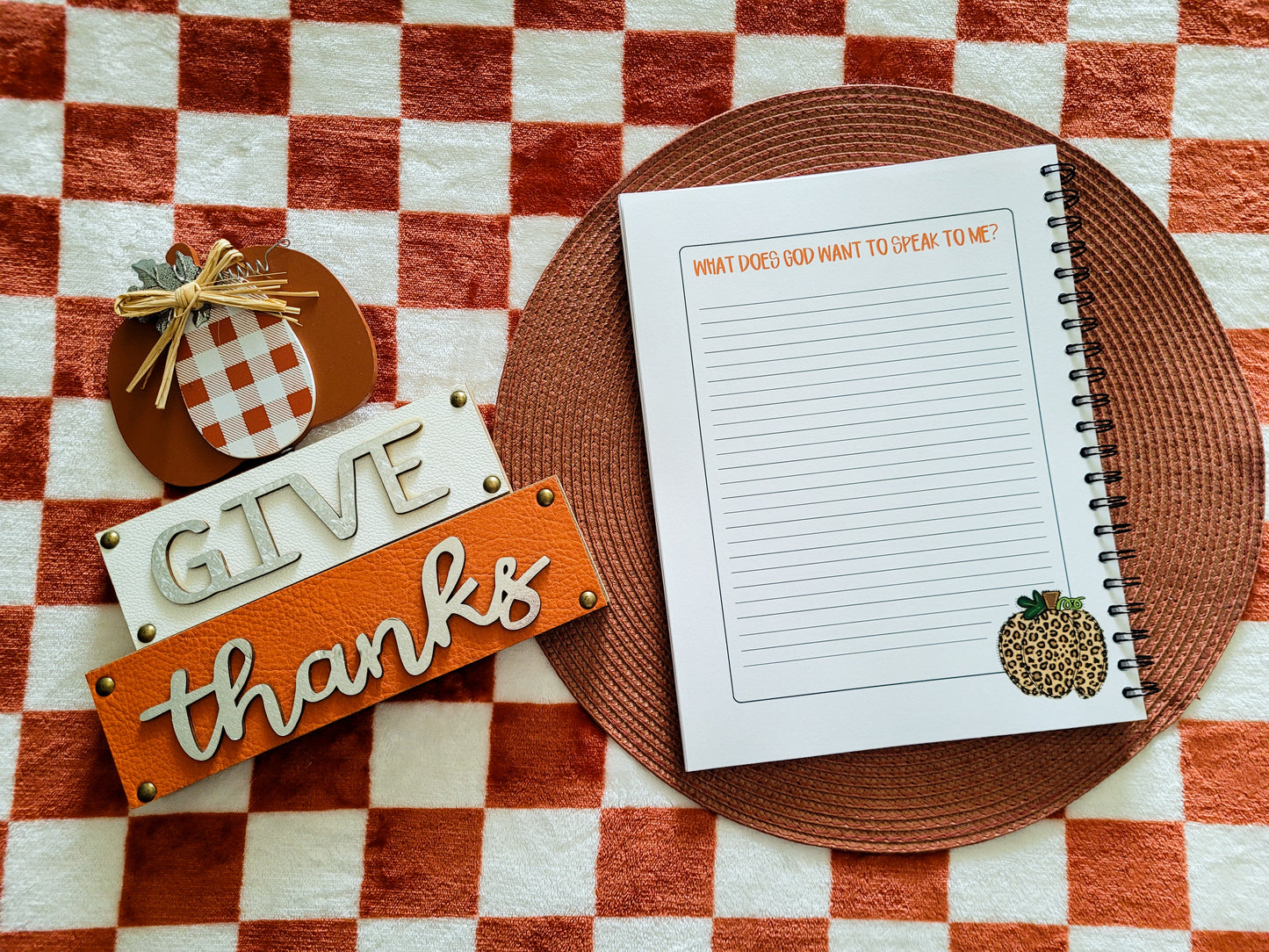 4 Week Intercession Journal Pumpkin Edition