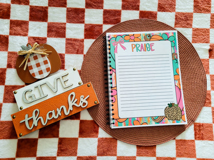 4 Week Intercession Journal Pumpkin Edition