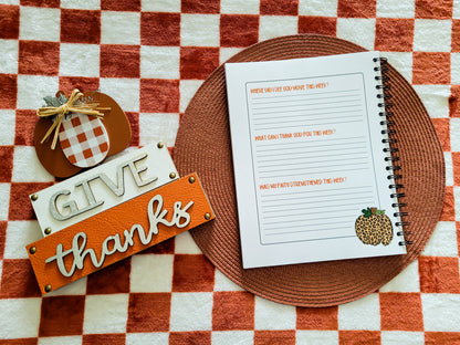 4 Week Intercession Journal Pumpkin Edition