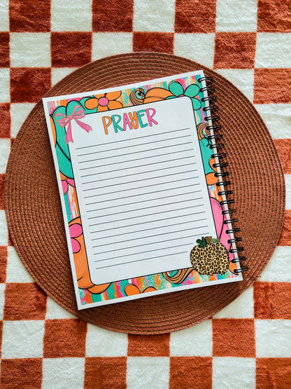 4 Week Intercession Journal Pumpkin Edition