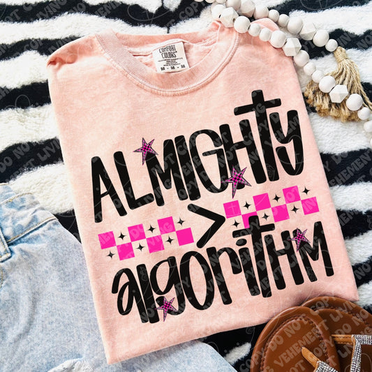 Almighty Over Algorithm digital design