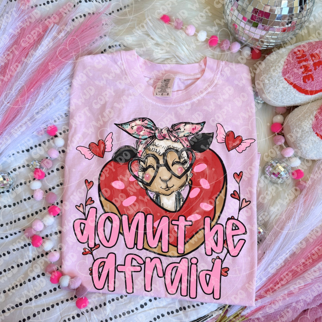 Donut Be Afraid digital design