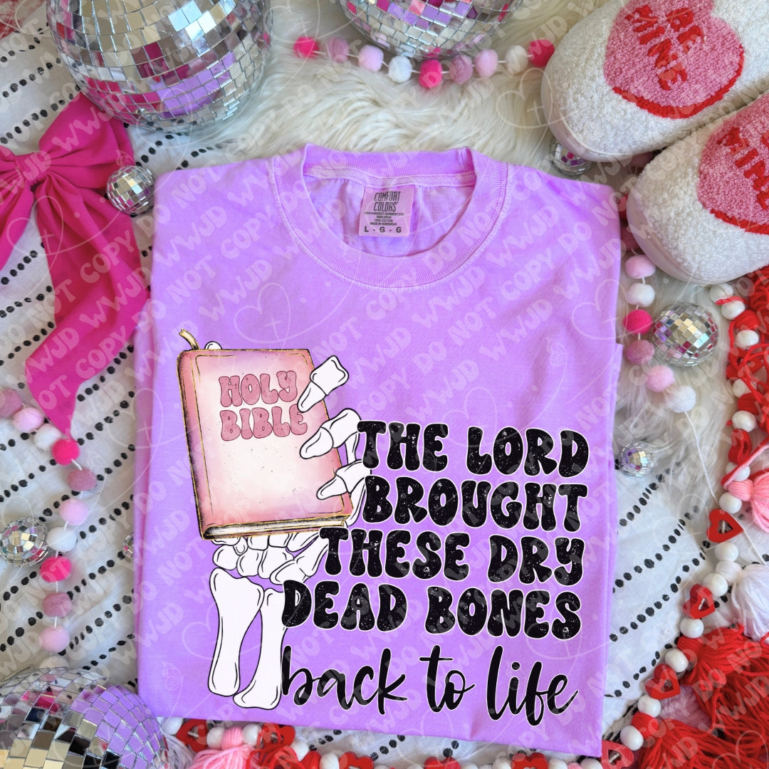 Dry Bones Back to Life digital design