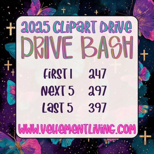 Bizzy Bash Exclusive: 2025 Clipart Drive