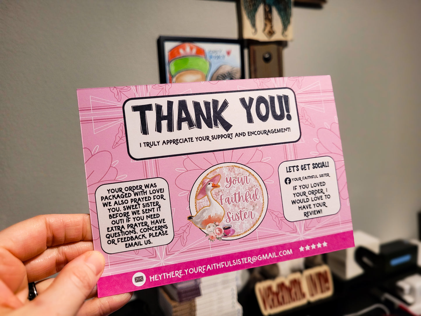5x7 Custom Cards