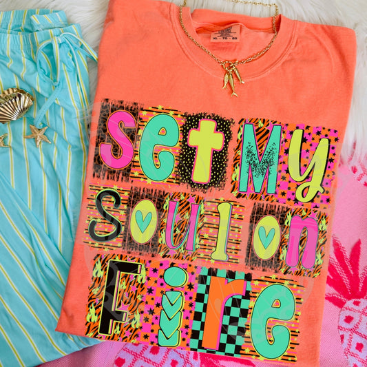 Set My Soul on Fire digital design