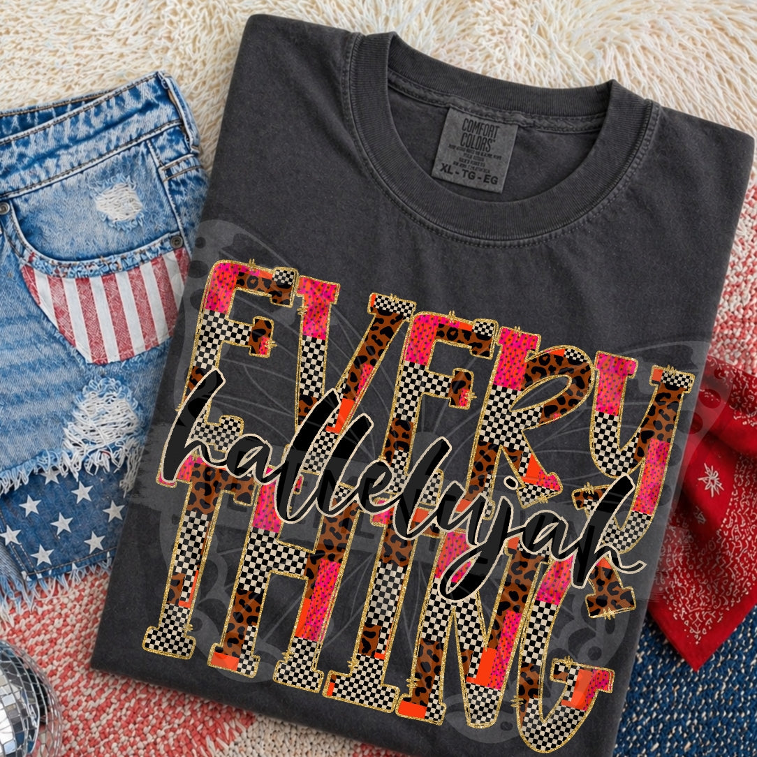 Everything Hallelujah digital design