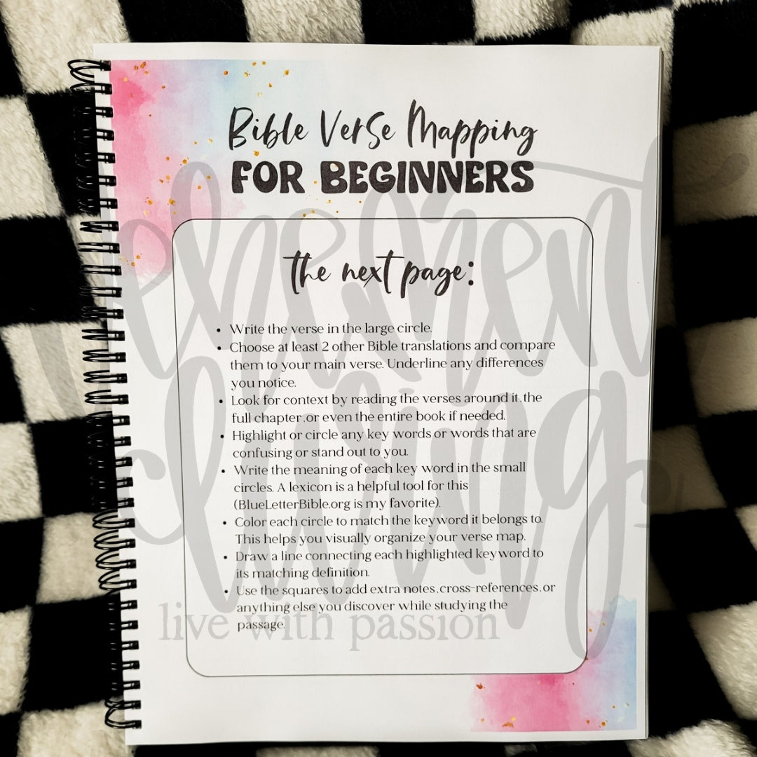 Verse Mapping Journal