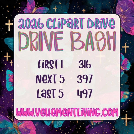 Bizzy Bash Preorder: 2026 Clipart Drive