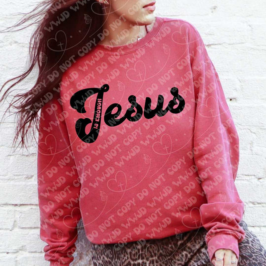 Jesus is Enough digital design