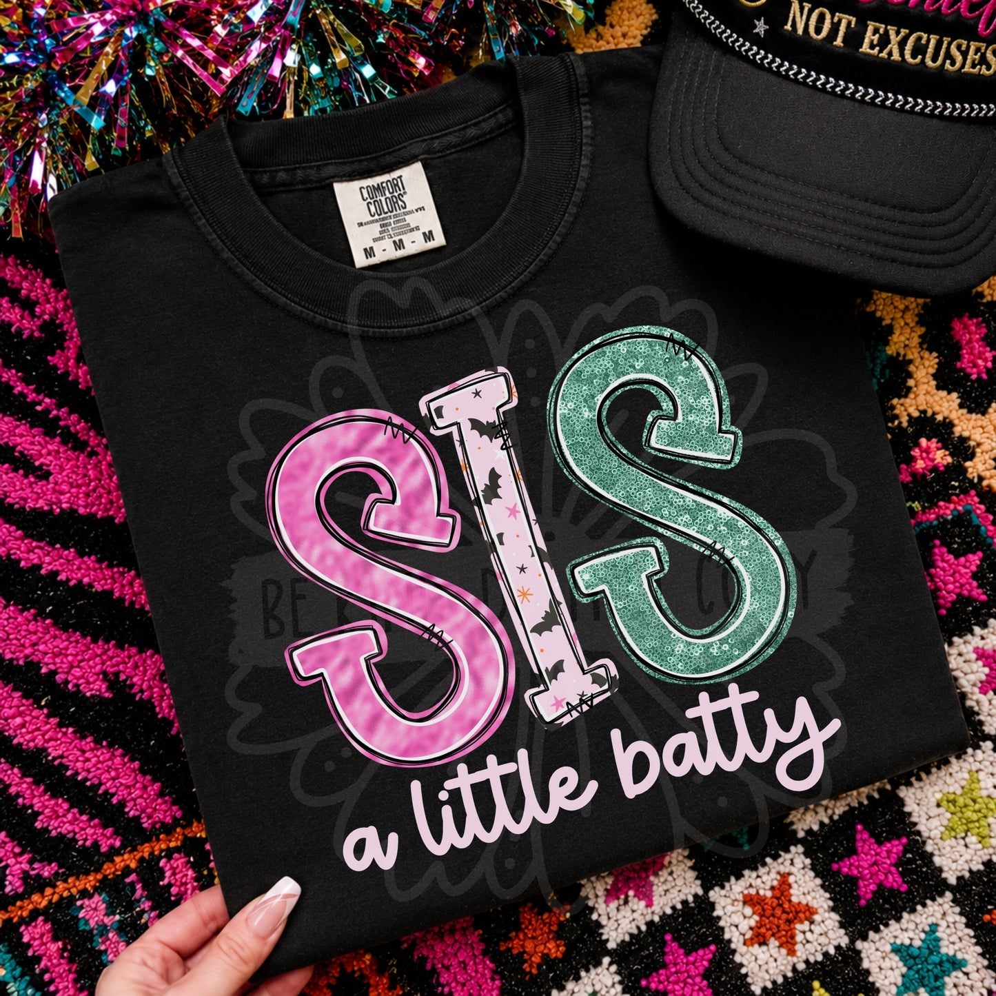 Sis A Little Batty digital design