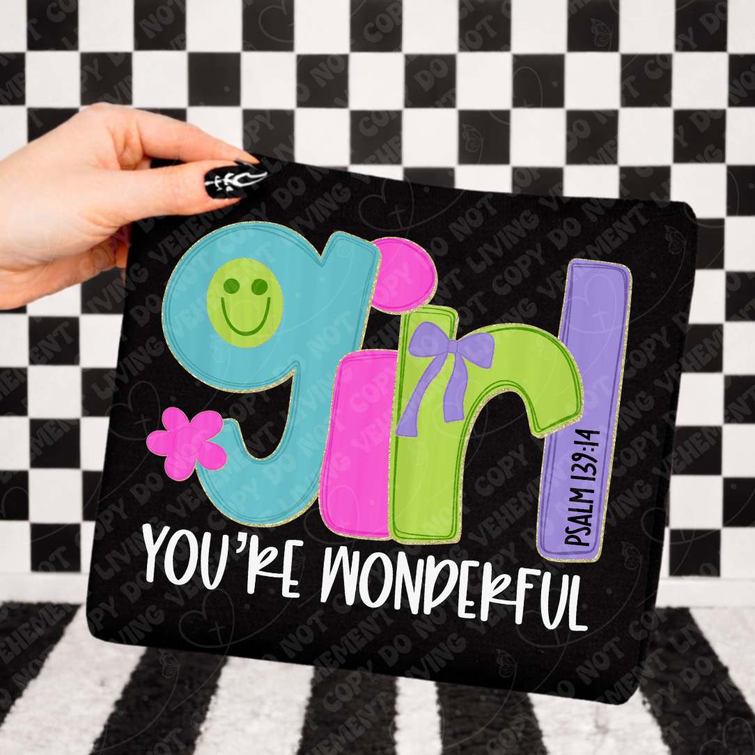 Girl Affirmation Bundle digital designs