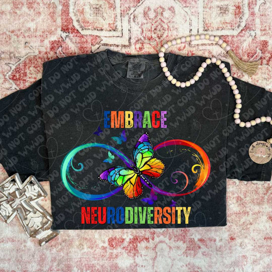 Embrace Neurodiversity digital design