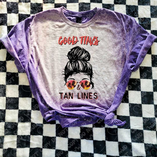 Good Time & Tan Lines digital design