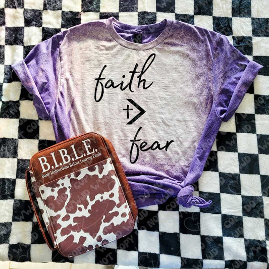 Faith Over Fear digital design