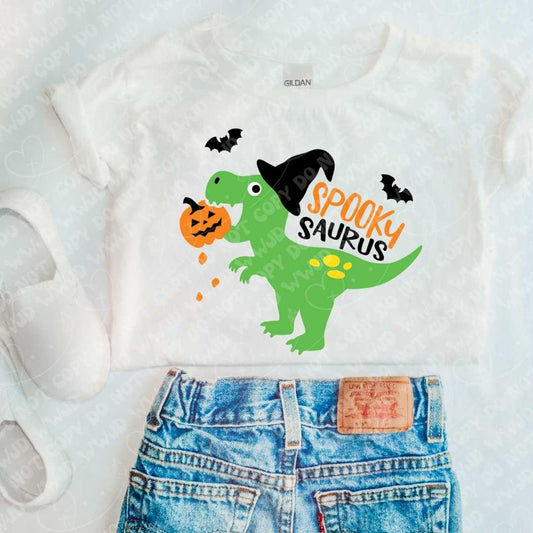 Spooky Saurus digital design