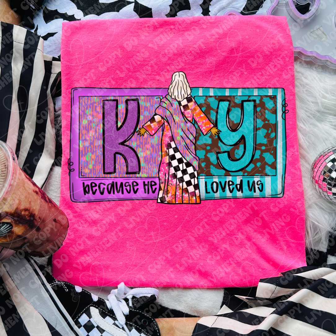 He Loved KY digital design