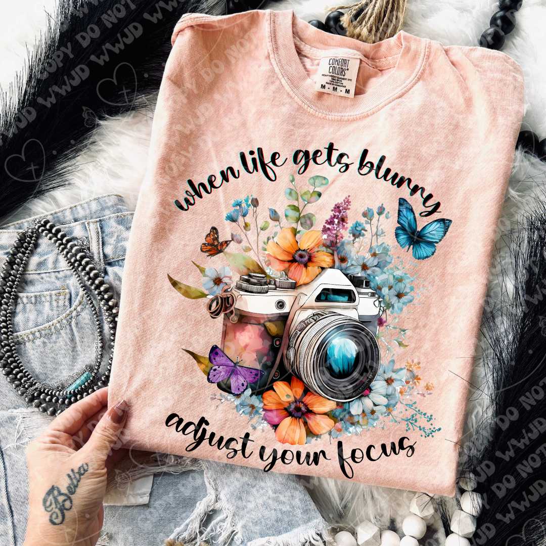 Adjust Your Focus digital design