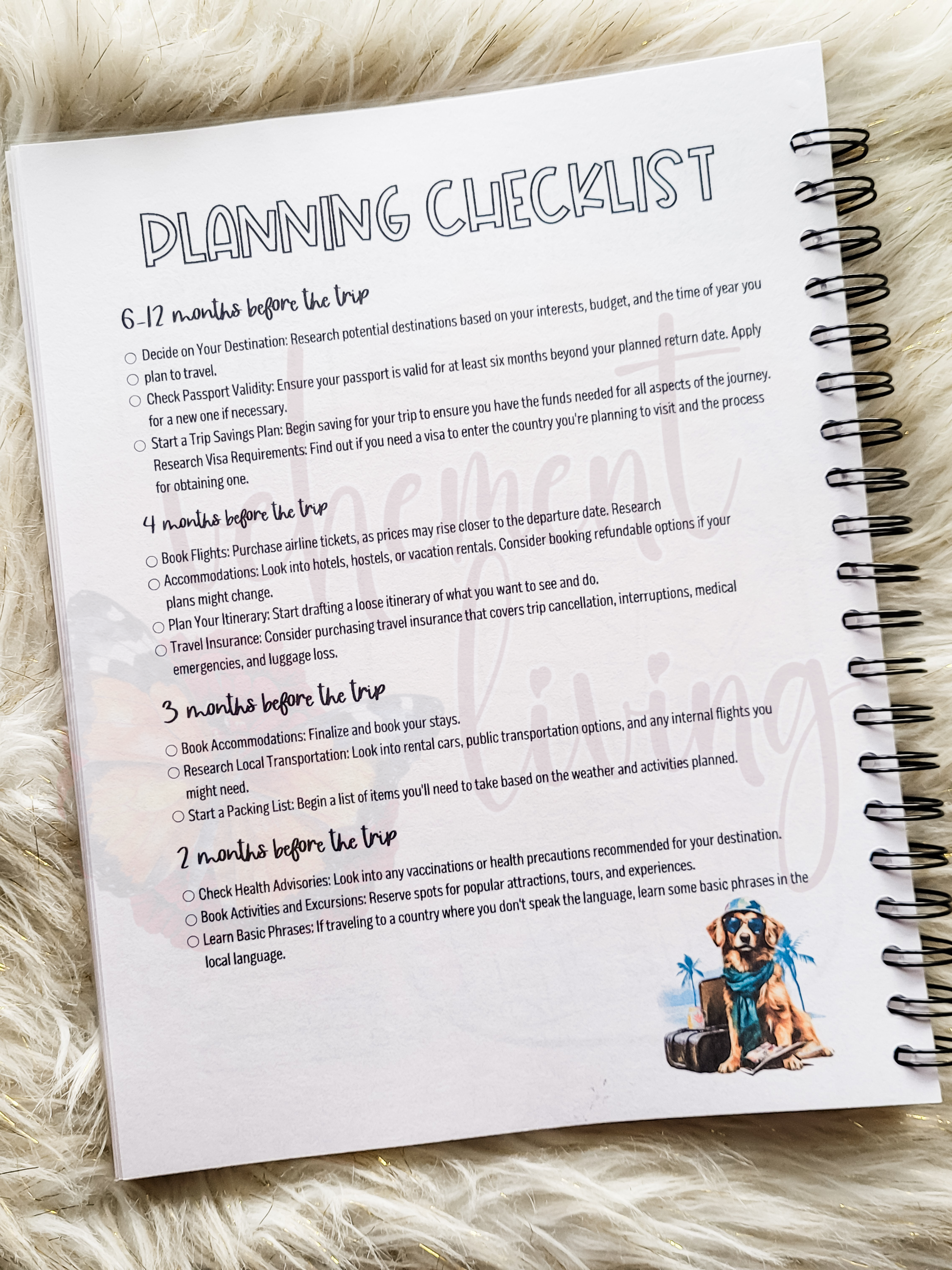 Legend Travel Planner – Vacation Itinerary Organizer – Travelling