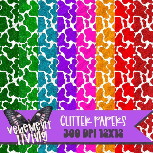 Glitter Paper Bundle