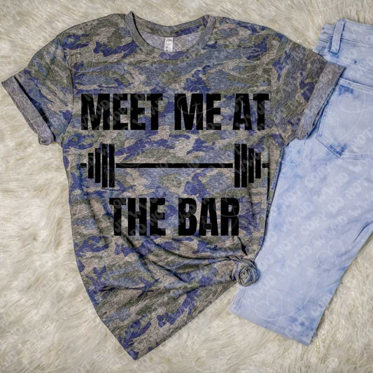 Meet Me at the Bar digital design
