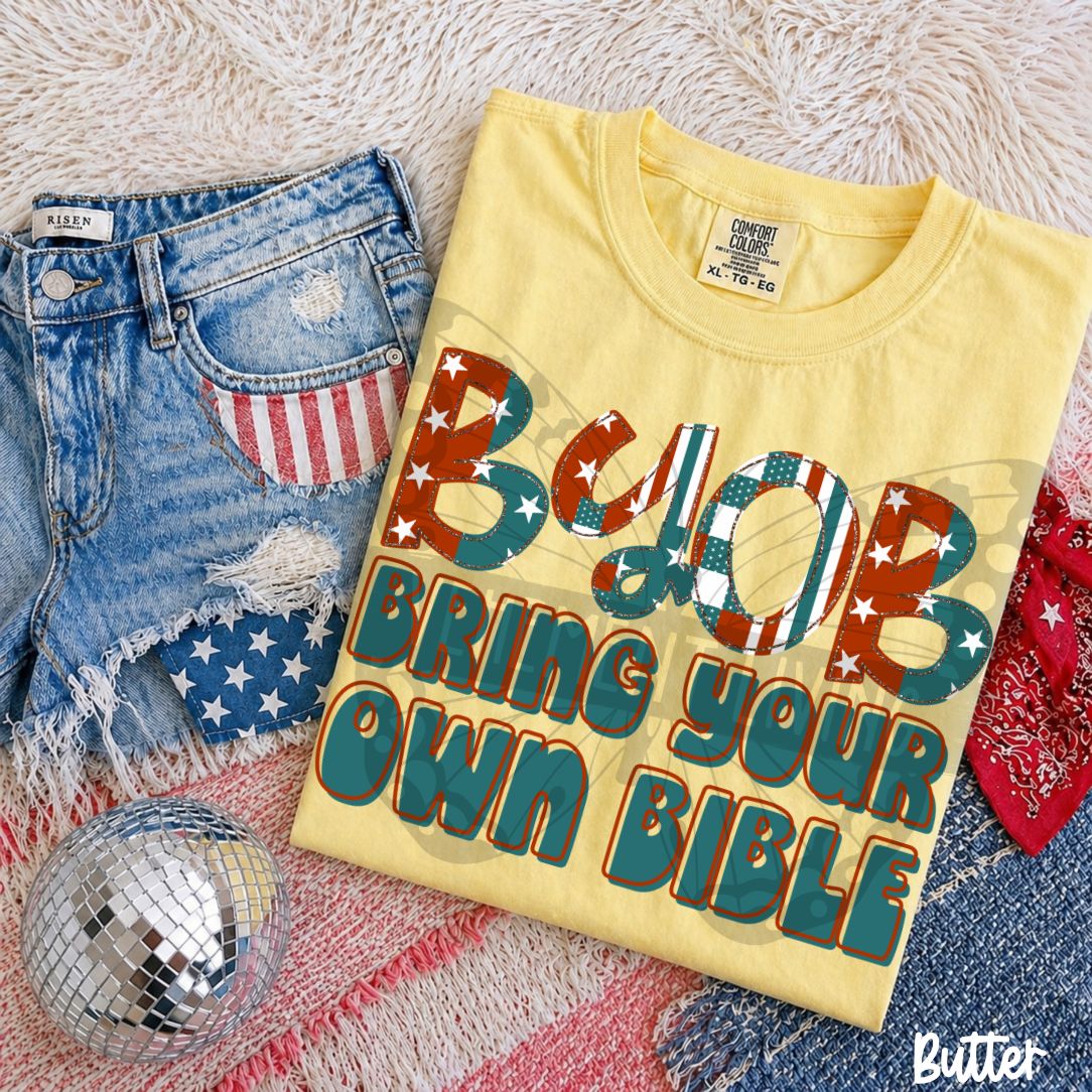 BYOB Bring Your Own Bible digital design