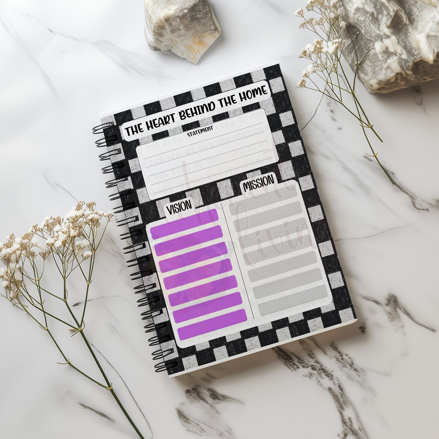 Homeschool Planner Homeschool Mom Life Checkered