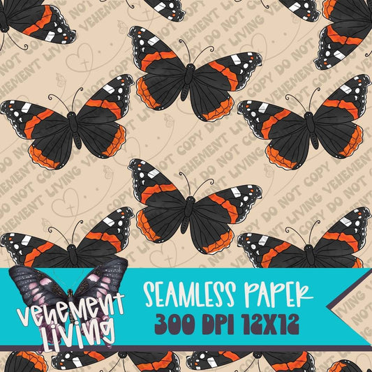 Butterfly Seamless Paper