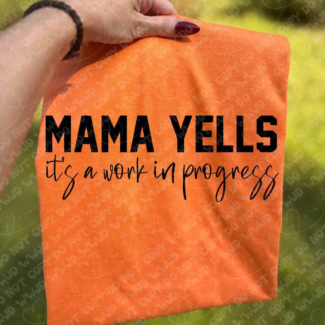 Mama Yells digital design