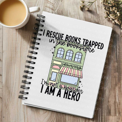 I Rescue Books Trapped in the Bookstore Book Log