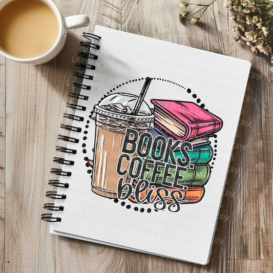 Books Coffee Bliss Book Log