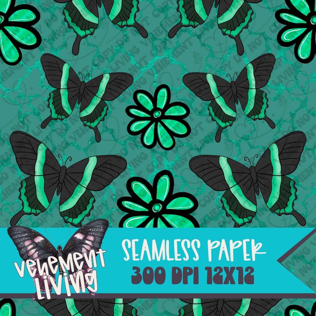 Butterfly Seamless Paper