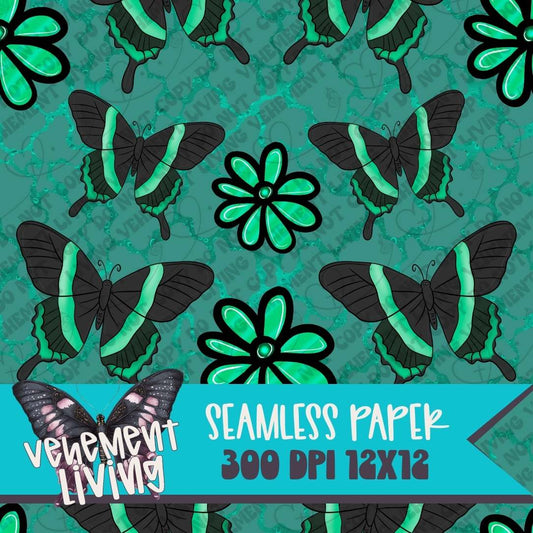 Butterfly Seamless Paper