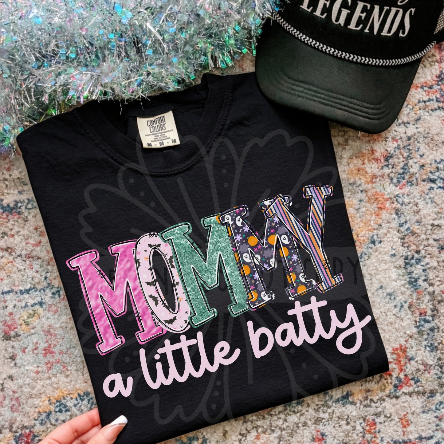 Mommy A Little Batty digital design
