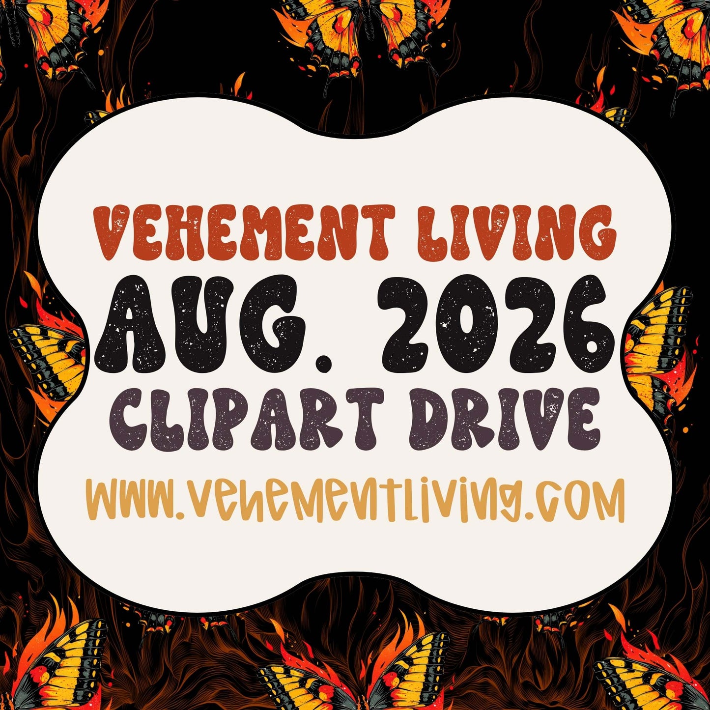 August 2026 Clipart + Papers
