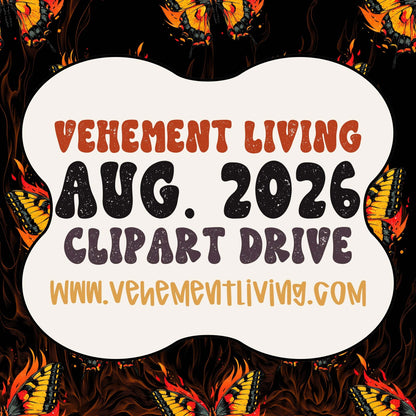 August 2026 Clipart + Papers