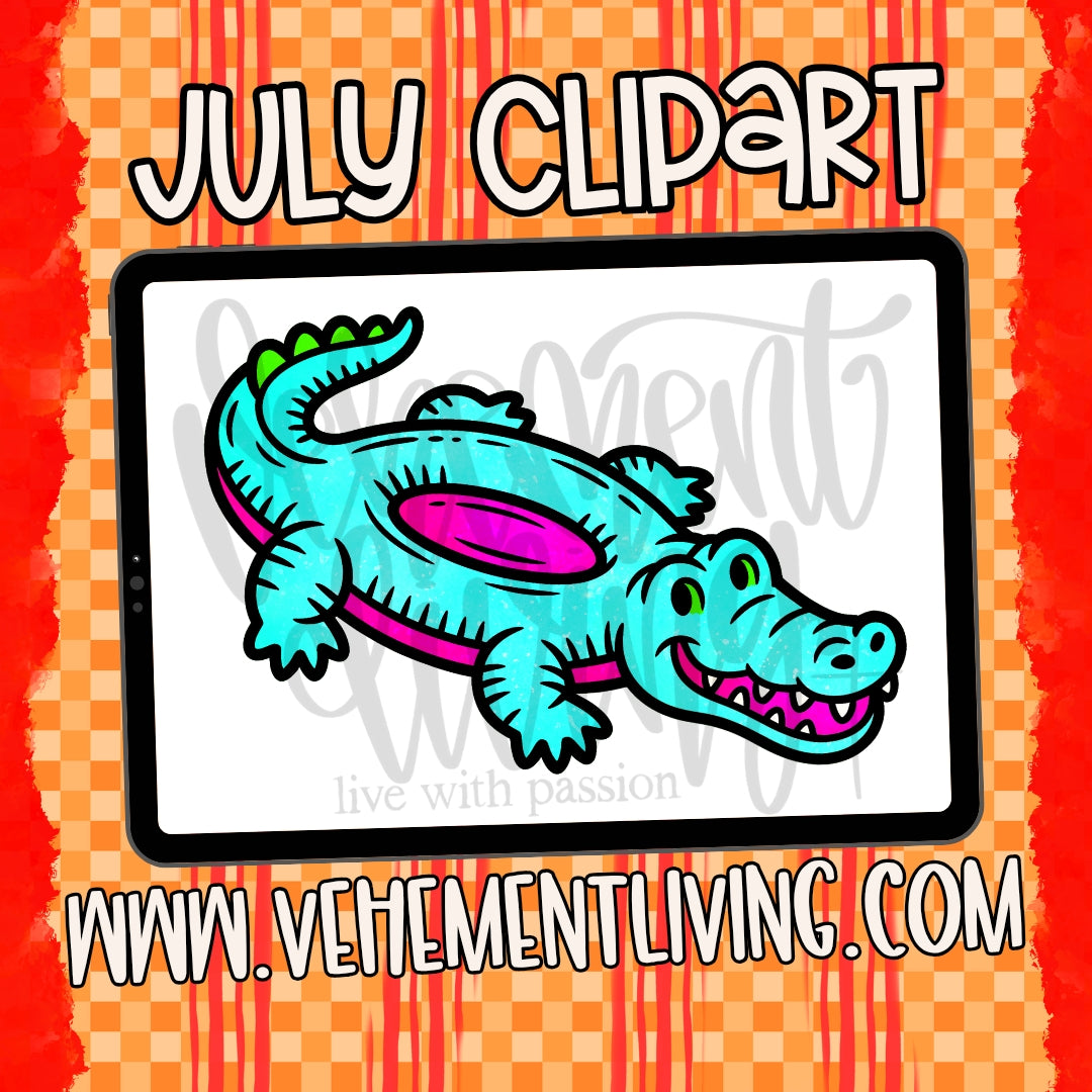 July 2026 Clipart + Papers