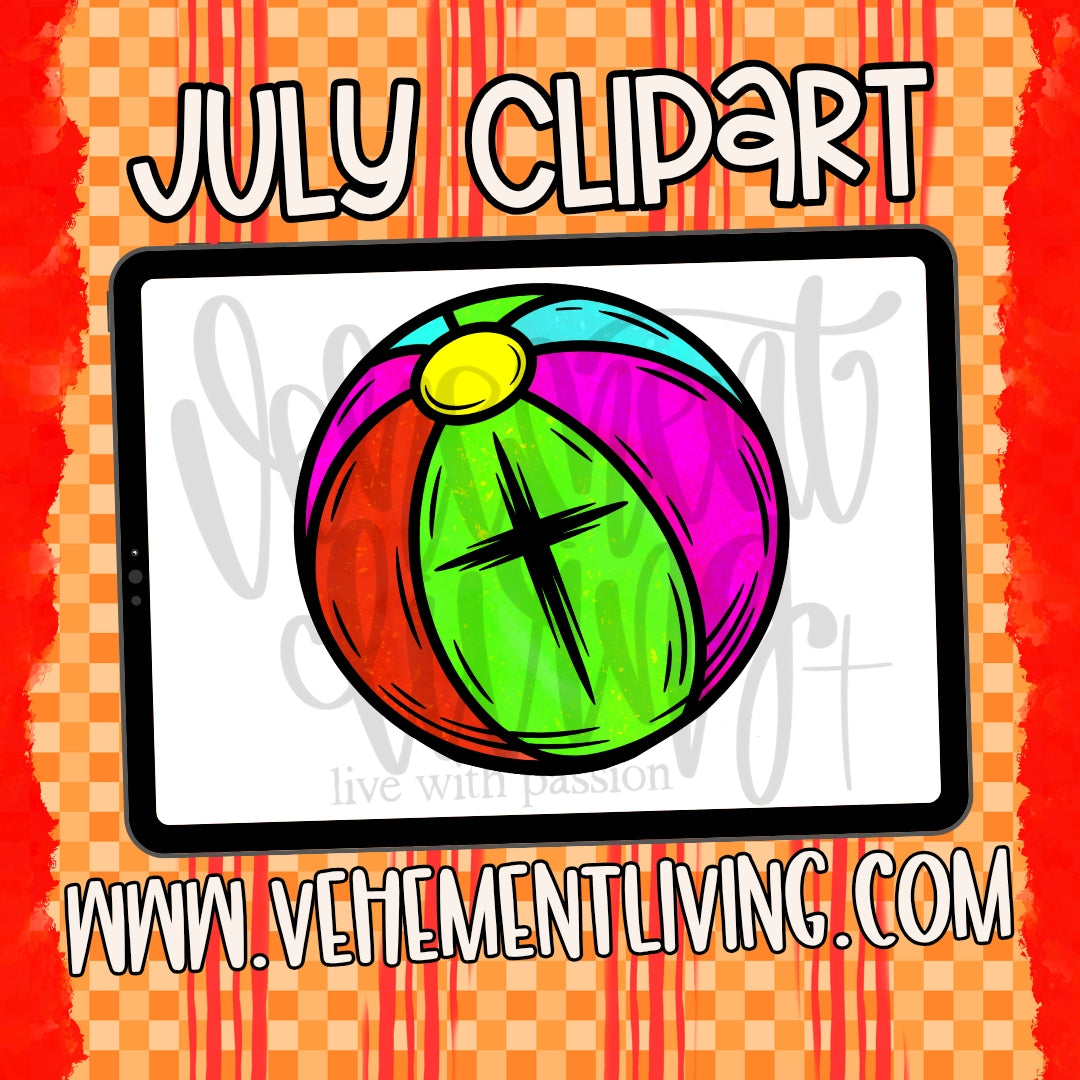 July 2026 Clipart + Papers