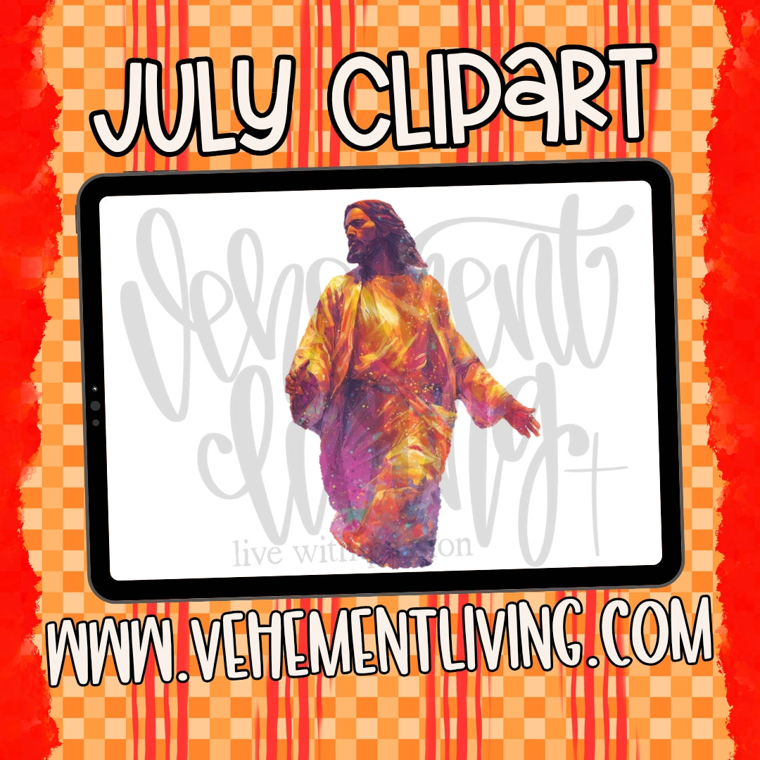 July 2026 Clipart + Papers