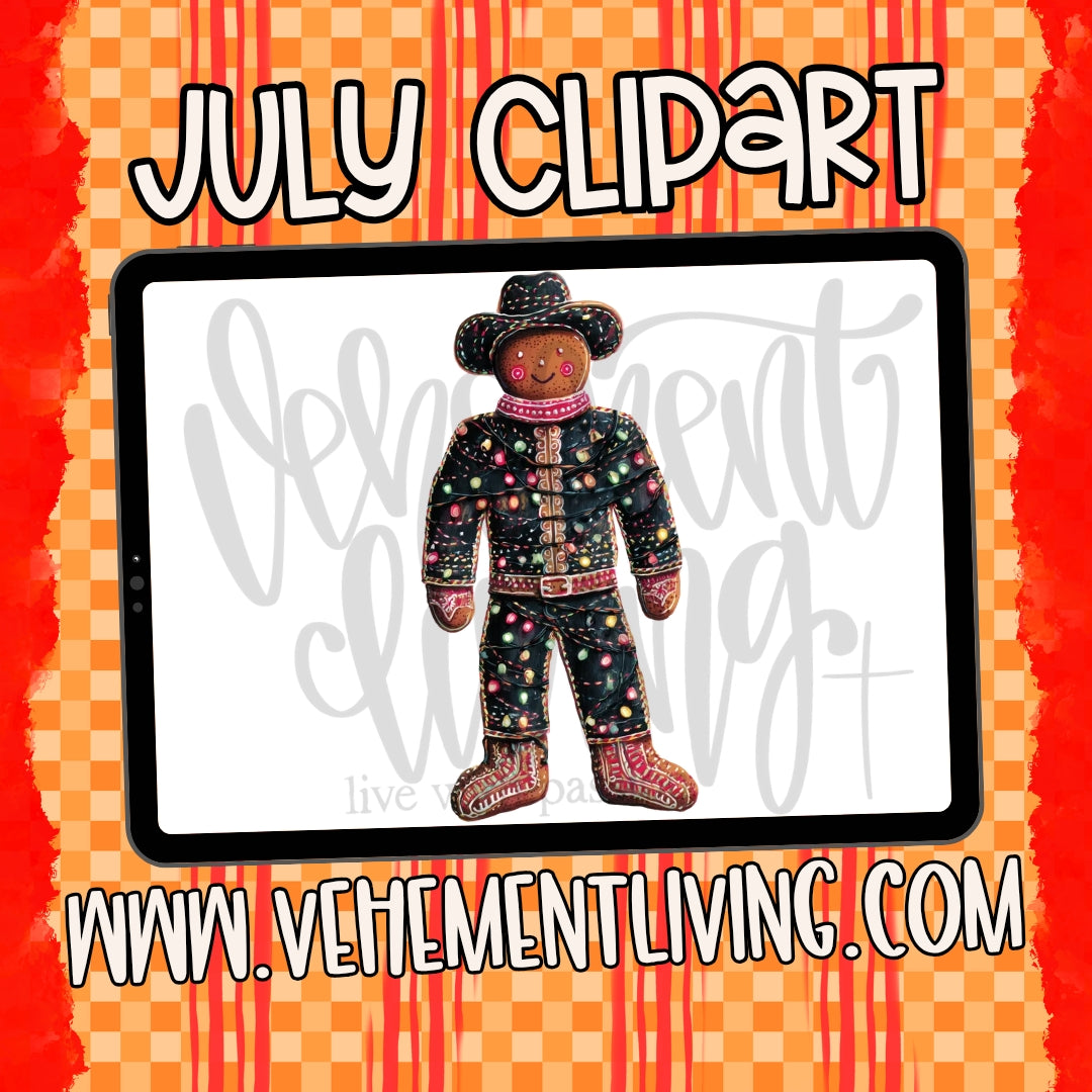 July 2026 Clipart + Papers