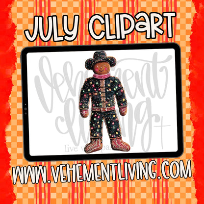 July 2026 Clipart + Papers
