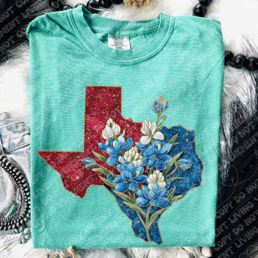 Bluebonnet Texas digital design | clipart
