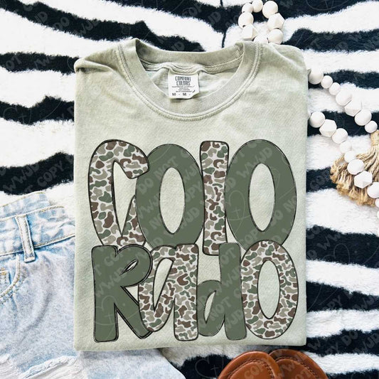 Colorado Camo digital design
