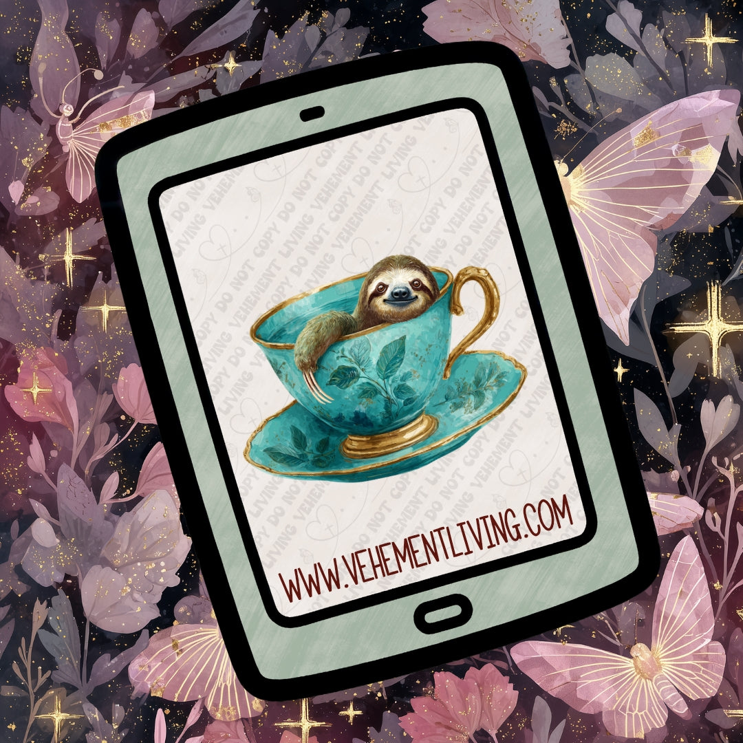 Tea Cup Animals Clipart Bundle