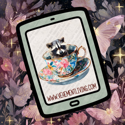 Tea Cup Animals Clipart Bundle
