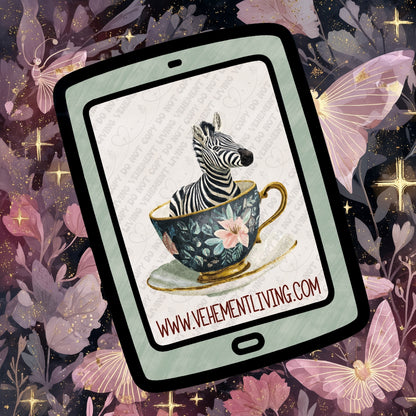 Tea Cup Animals Clipart Bundle
