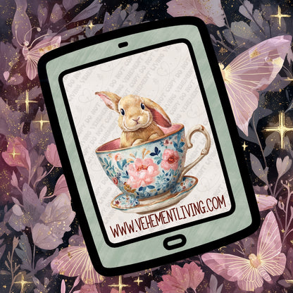 Tea Cup Animals Clipart Bundle